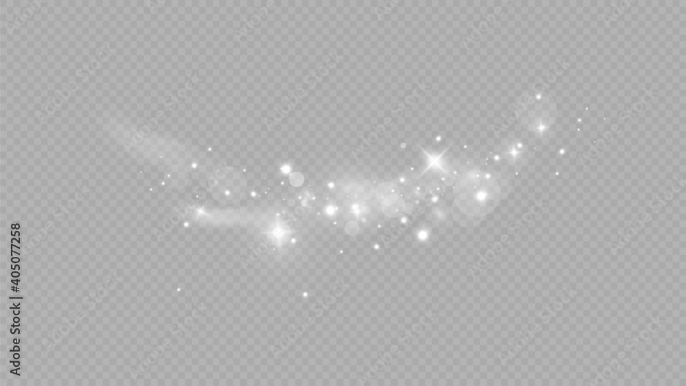 Snow and wind on a transparent background. Winter and snow.Vector Snow and wind on a transparent background. Winter and snow.Vector