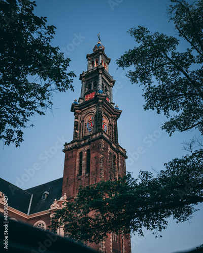 Westerkerk church's tower photo