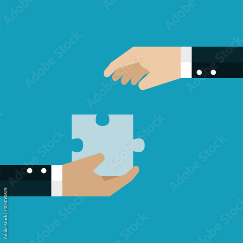Mutually beneficial cooperation jigsaw