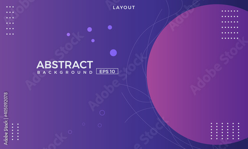 Illustration vector graphic of purple gradient abstract background. Perfect for copybook brochures, school books, Notebook paper, book, magazine template.
