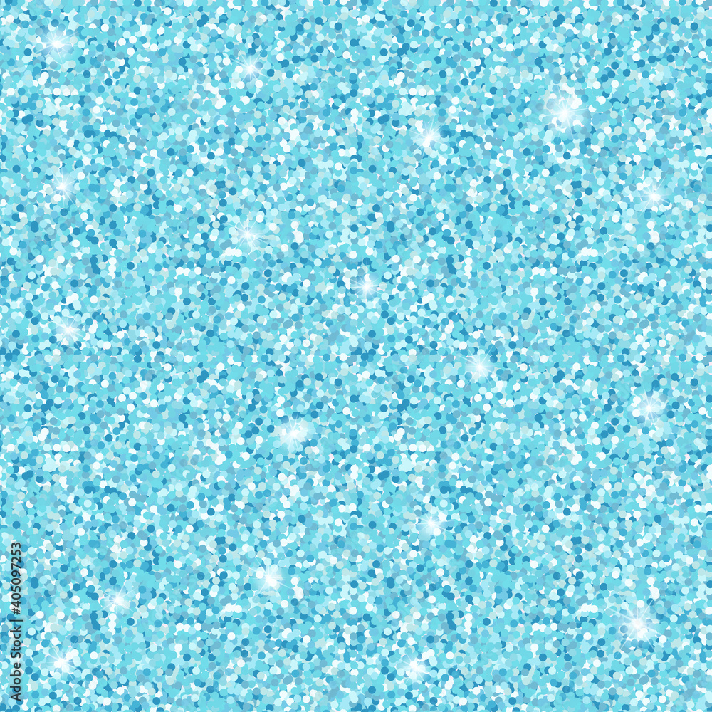 Beautiful glitter festive seamless blue texture. design for background of holiday greeting card and invitation of the wedding, Valentine's day, Mother's day and Birthday