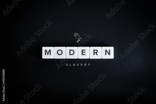 Modern Slavery Banner.