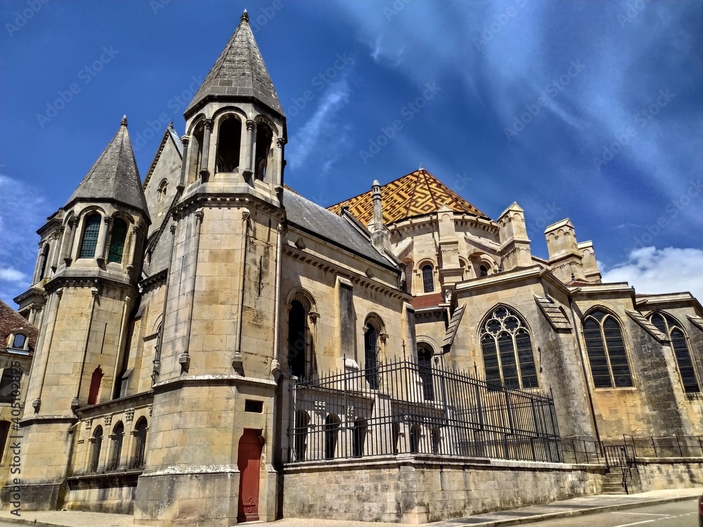 Cathédrale de Langres en Pays de Langres,Haute-Marne