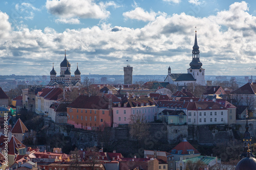 View of old town. Tallinn, Estonia