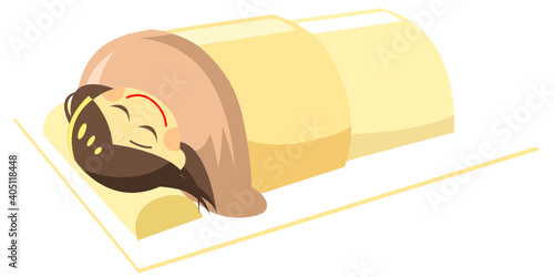 ドームサウナをする女性02
※Affinity Designerにて作成しています。