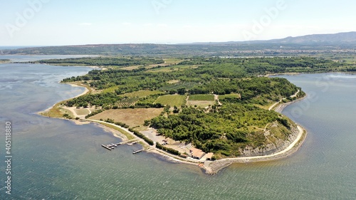 survol du parc naturel régional de la Narbonnaise photo