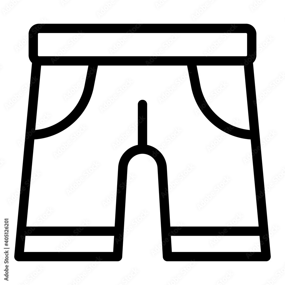 Sport pants icon. Outline sport pants vector icon for web design isolated on white background Sport pants icon. Outline sport pants vector icon for web design isolated on white background
