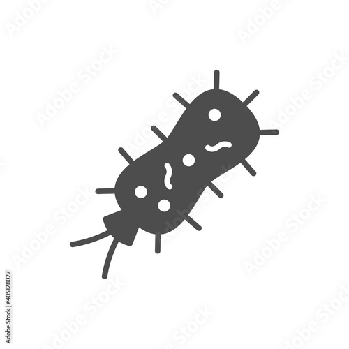 Microbe or bacteria glyph icon