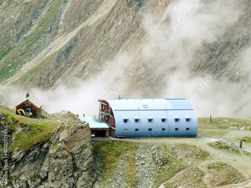 Grossglockner Mountain Alps Austria, High Alpine Road climbing photo