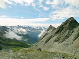 Grossglockner Mountain Alps Austria, High Alpine Road climbing