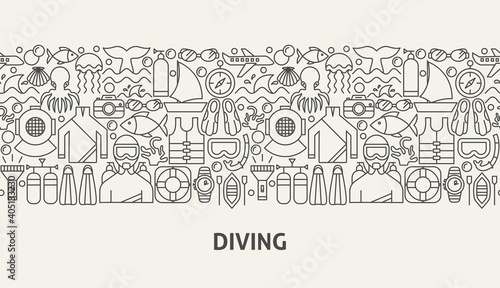Diving Banner Concept