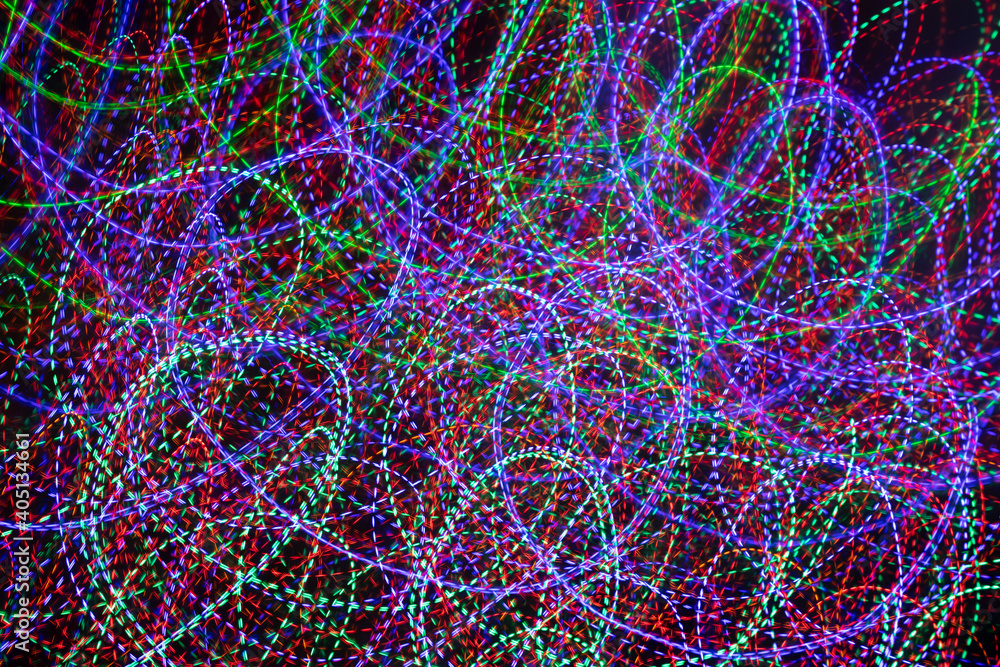 colored lines on a black background.textura colored lines on a black background.textura