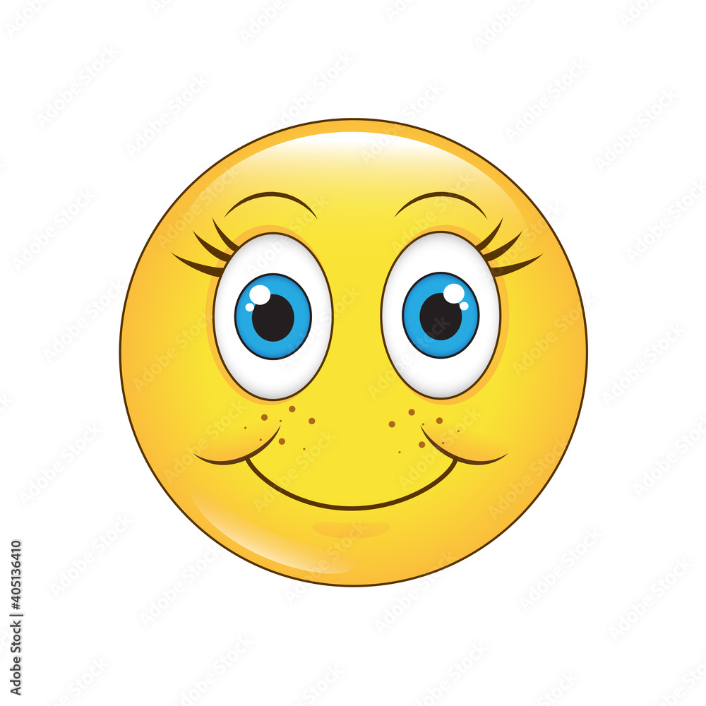 Face emoji icon isolated on white background. Trendy face emoji icon for sticker, wallpaper, greeting card, t shirt and poster. Useful social media, app, ui and logo. Face emoji vector illustration Face emoji icon isolated on white background. Trendy face emoji icon for sticker, wallpaper, greeting card, t shirt and poster. Useful social media, app, ui and logo. Face emoji vector illustration