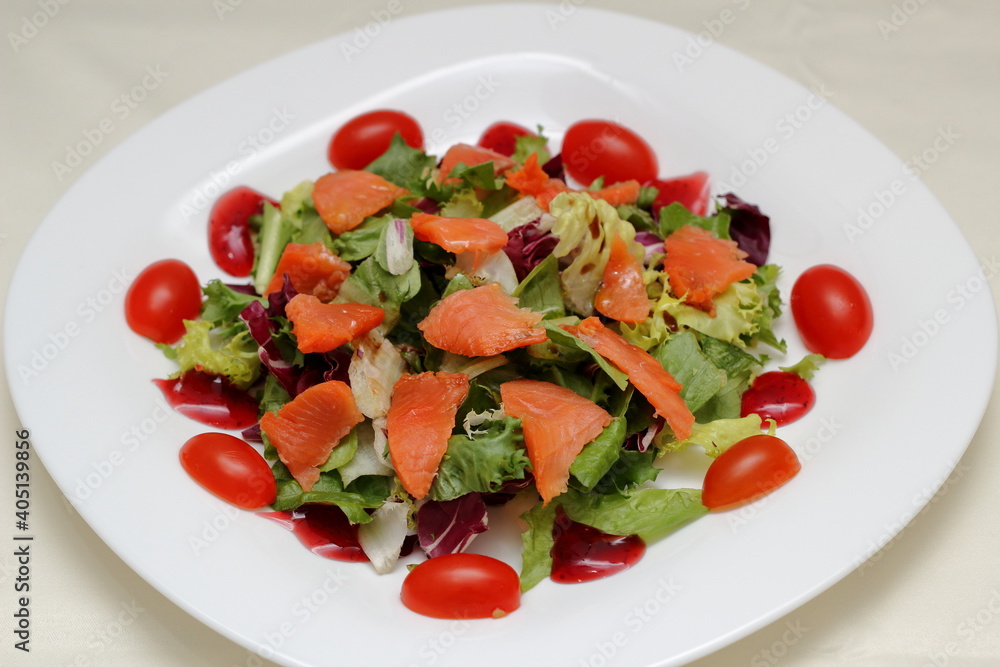 salad with tomatoes salad with tomatoes