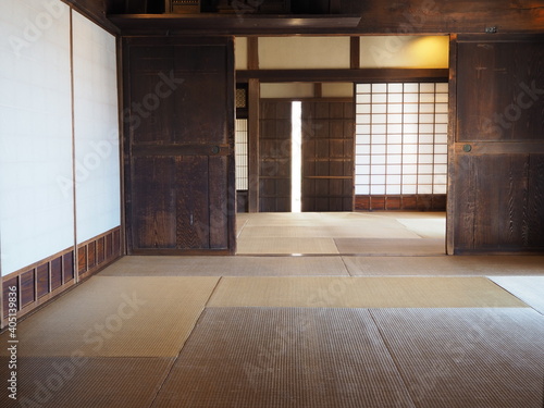 日本家屋の畳の部屋