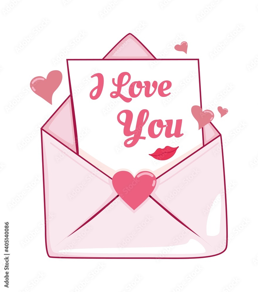 Icon of postal letters for valentine s day, hearts, valentine card and other elements. Icon of postal letters for valentine s day, hearts, valentine card and other elements.