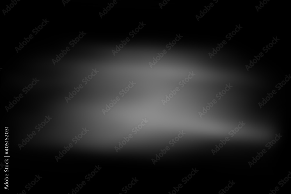 soft white fog for photo element overlay. isolated fog in a black background. additional graphics for landscape photos.