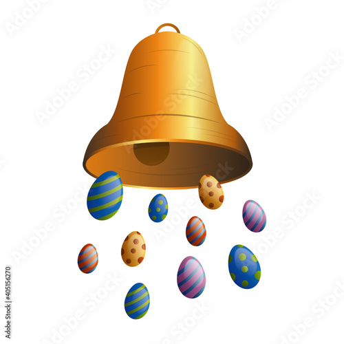 Cloche de pâques - Illustration
