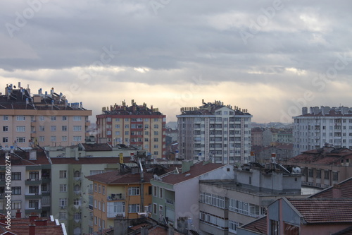 Aerial view of Konya , Turkey