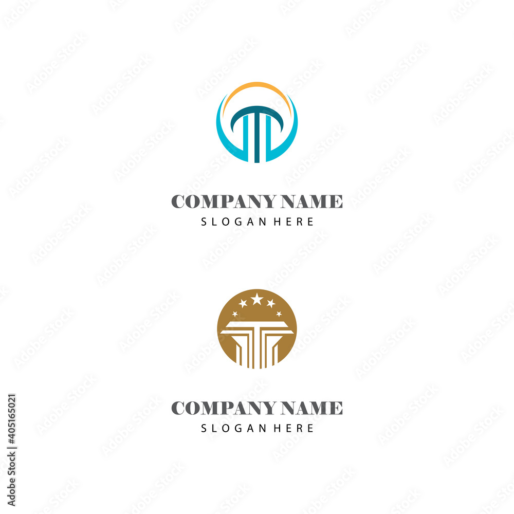 Column Logo Template vector symbol nature Column Logo Template vector symbol nature
