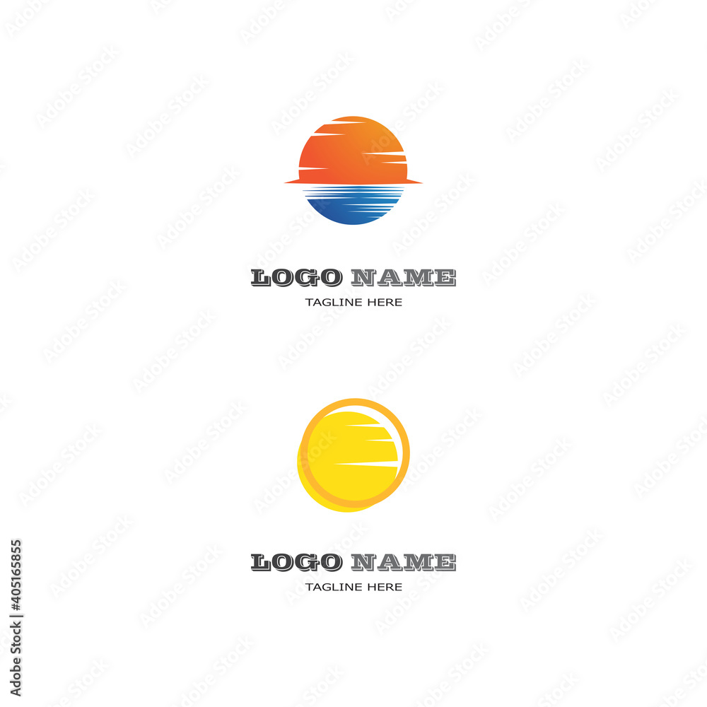 Sun Vector illustration Icon Logo Template design Sun Vector illustration Icon Logo Template design