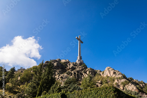 Cross at Valley of the Fallen photo
