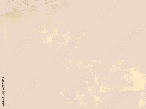 Abstract Marble Trendy Texture in Pastel and Gold colors 