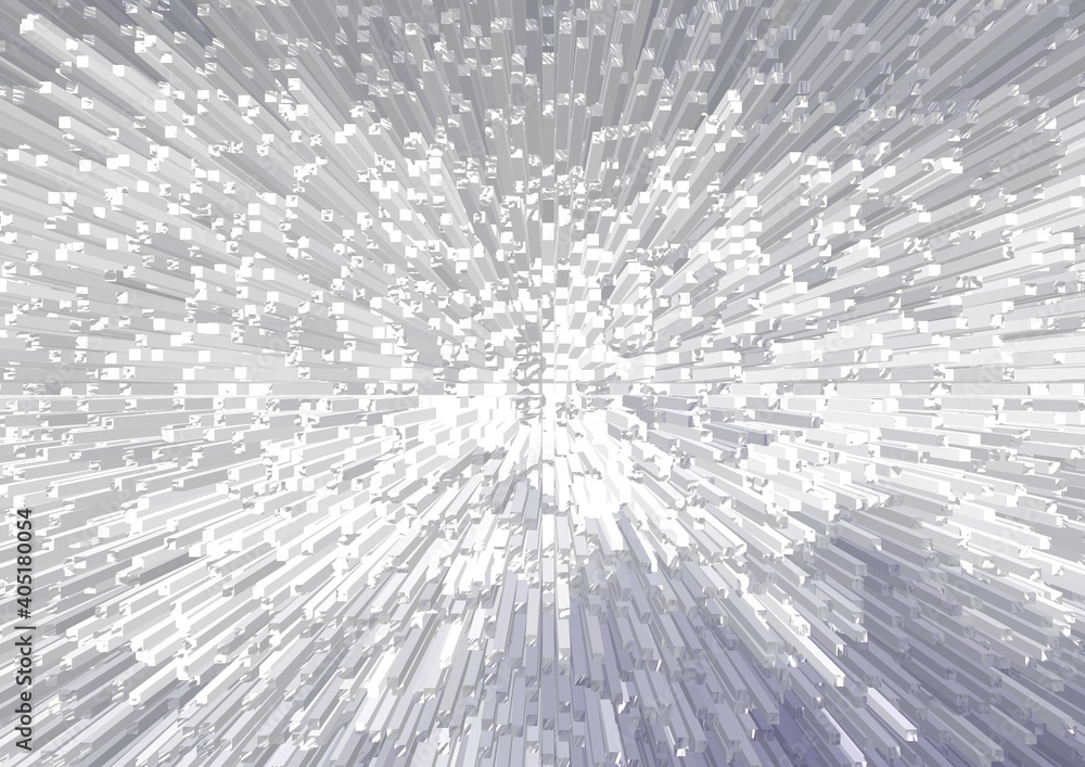 Obraz premium Abstraktes Design mit 3D Effekt für Hintergrund