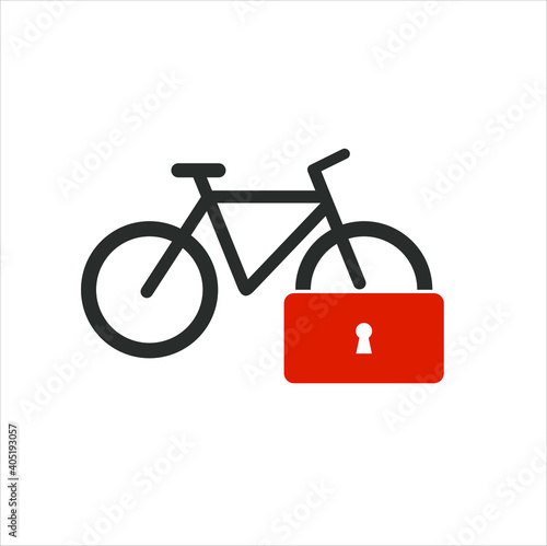 icon for safety or bicycle locks.