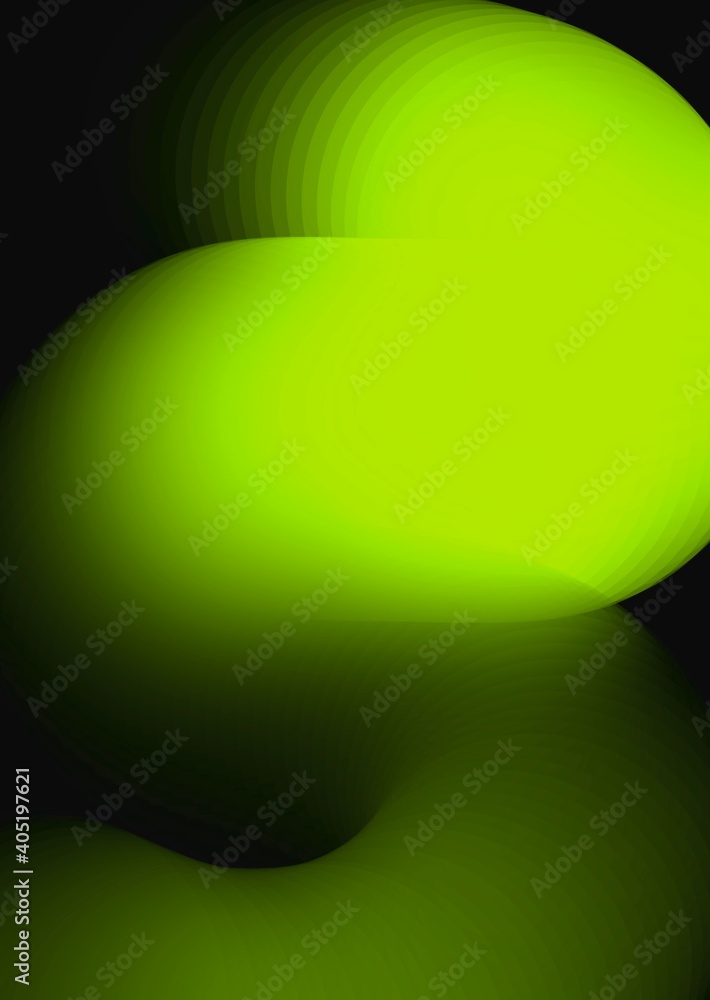 Fototapeta premium Abstract Neon Green Background