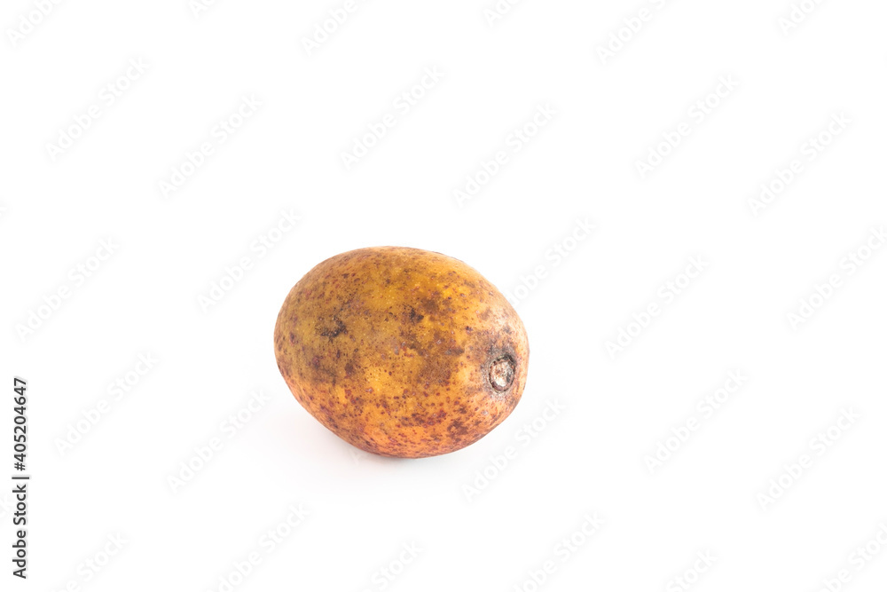 ripe hog plum isolated on white, Spondias pinnata (L. f.) Kurz ripe hog plum isolated on white, Spondias pinnata (L. f.) Kurz