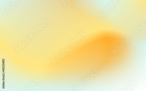 Blurry modern abstract with dynamic gradient mesh background with smooth color combination such as yellow, orange, and blue.