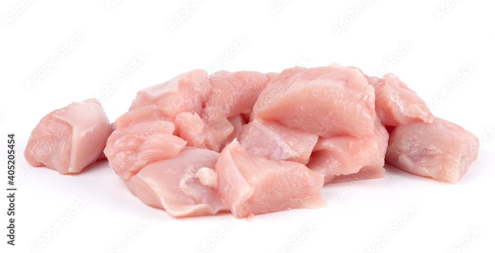 raw chicken meat isolated on white background raw chicken meat isolated on white background
