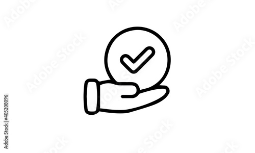  Approval Icon vector design 