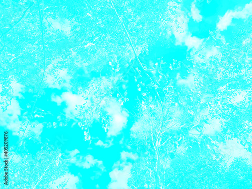Abstract bright blue colors gradient background for design element concept.