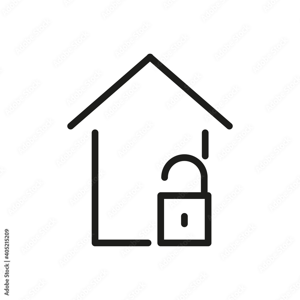 Lock Outline Vector Icon. Modern Style, Premium Quality. Lock Outline Vector Icon. Modern Style, Premium Quality.