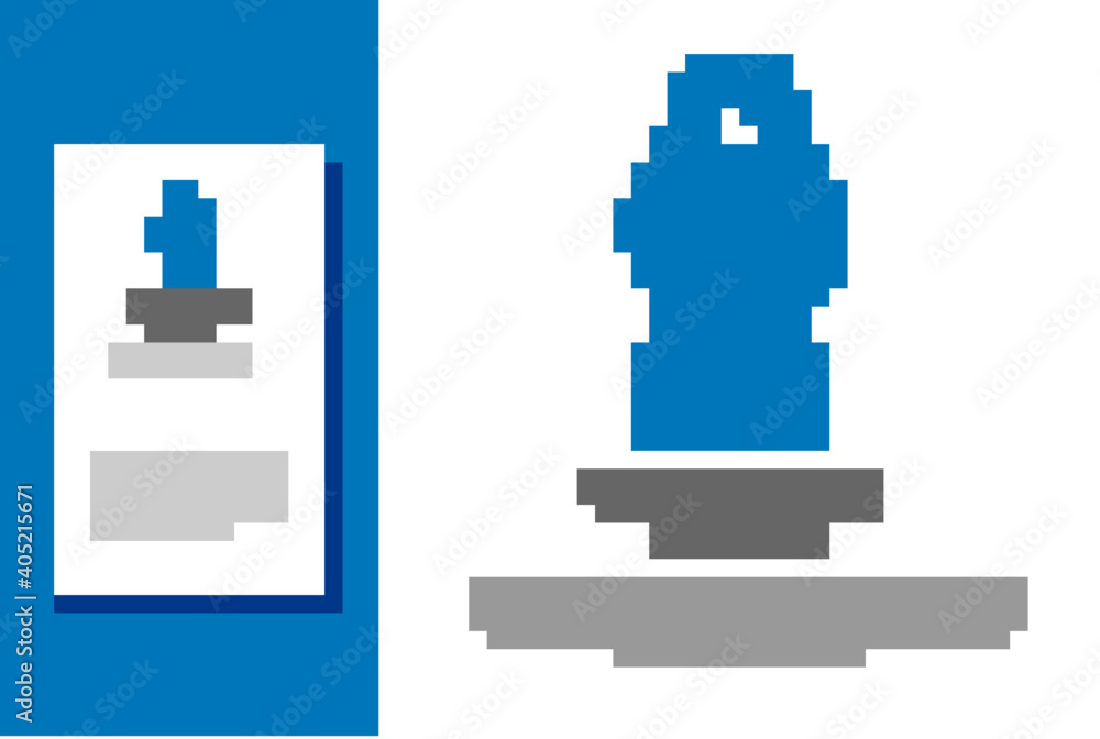 Blue Hands in praying position icon isolated on white background. Prayer to god with faith and hope. Logo design template element. Vector. Blue Hands in praying position icon isolated on white background. Prayer to god with faith and hope. Logo design template element. Vector.