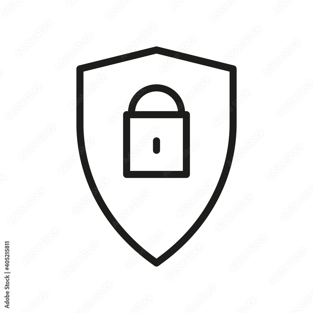 Lock Outline Vector Icon. Modern Style, Premium Quality. Lock Outline Vector Icon. Modern Style, Premium Quality.
