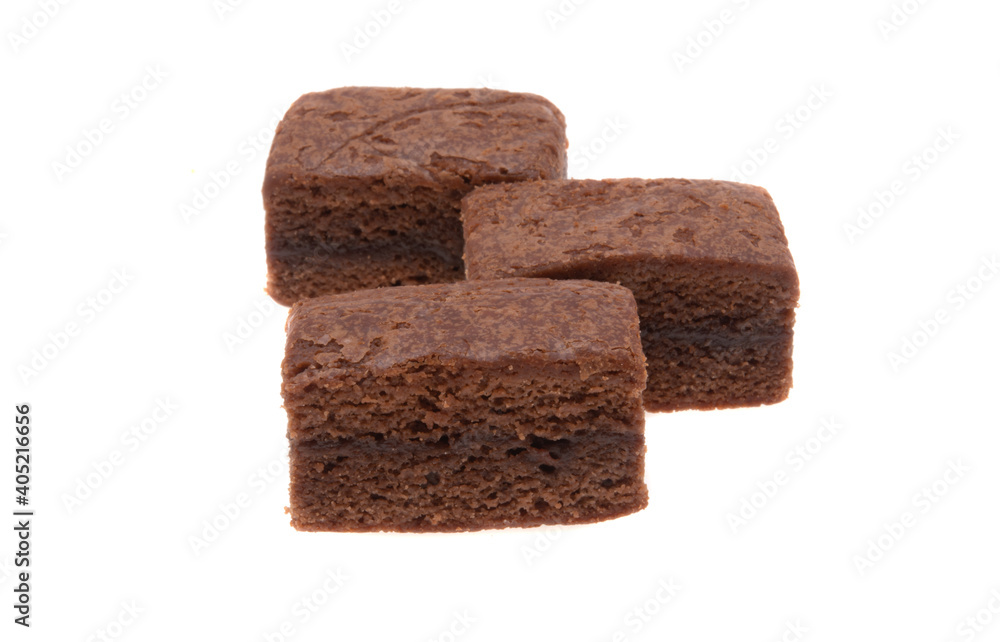 american chocolate brownie cake isolated american chocolate brownie cake isolated