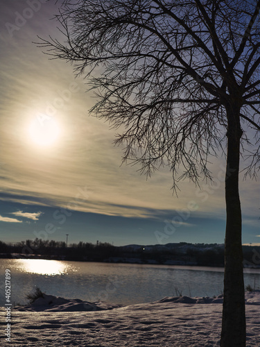 paisaje naturaleza invierno