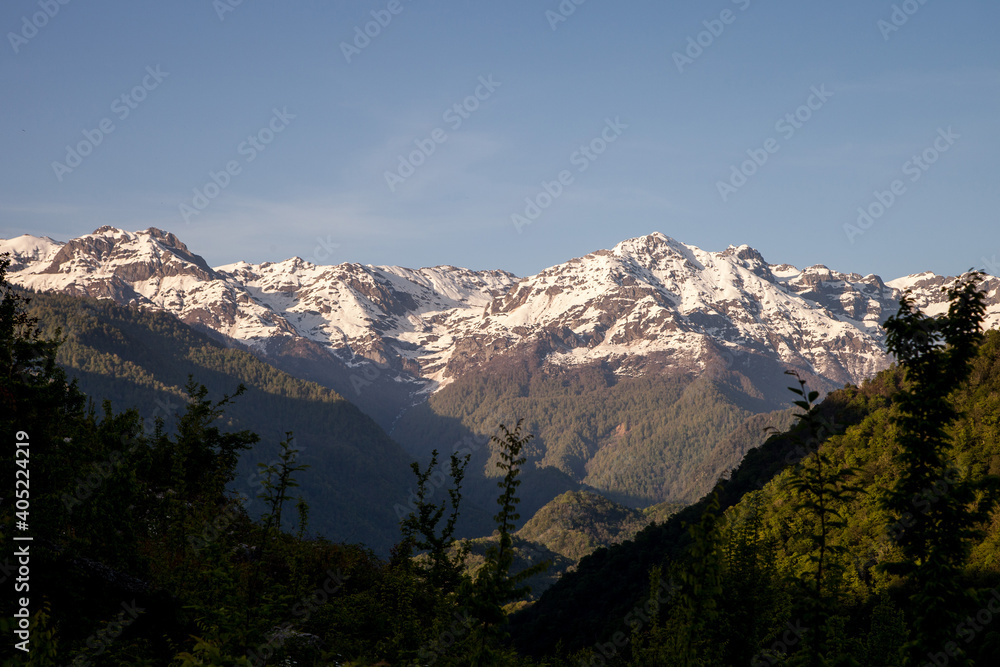snow-capped mountains of Georgia