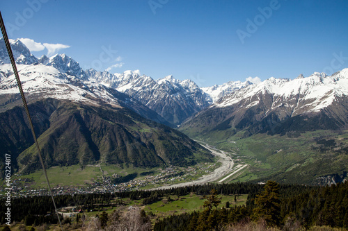 snow-capped mountains of Georgia