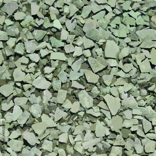 Stones seamless pattern background vector image