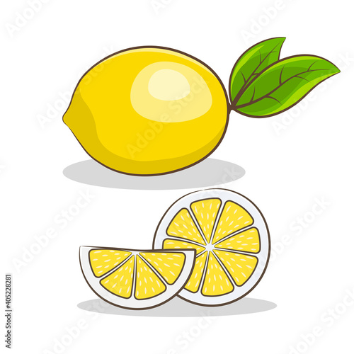 Sliced lemon