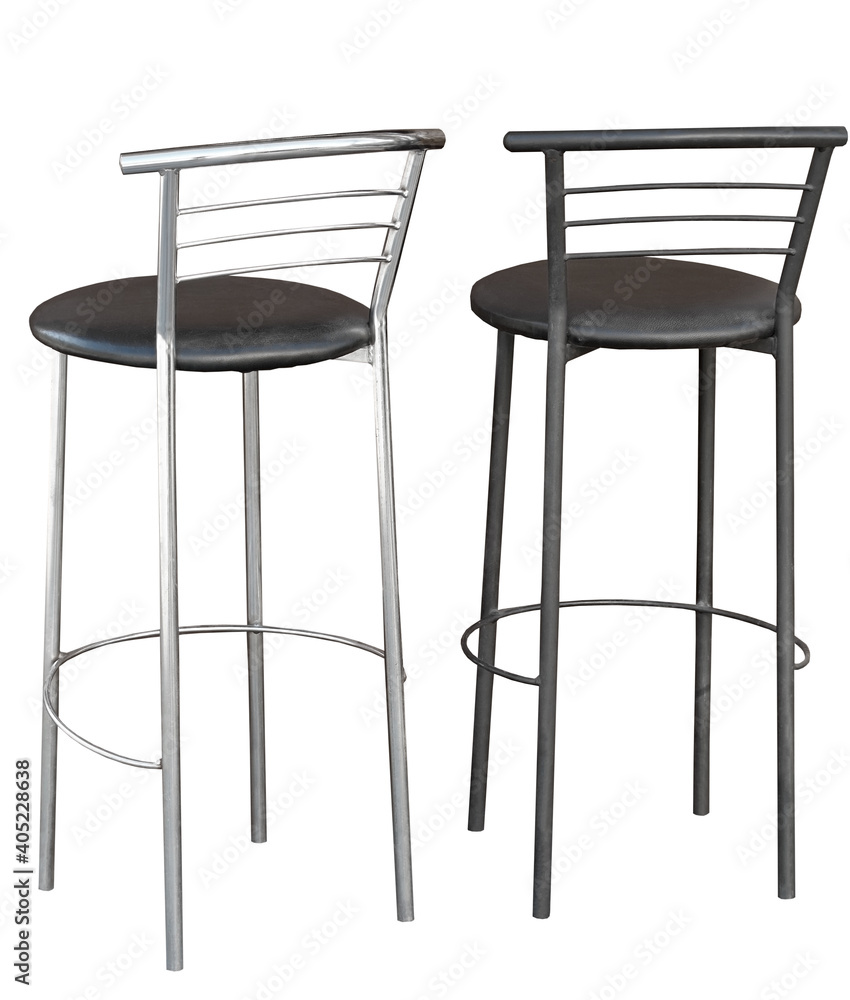 Bar stool isolated on white Bar stool isolated on white