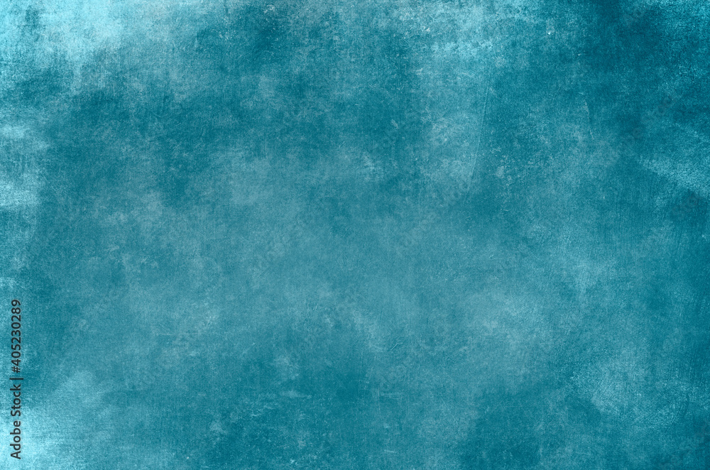 Blue grungy wall background Blue grungy wall background