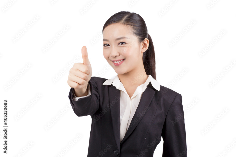 Portrait of a happy young business woman Portrait of a happy young business woman