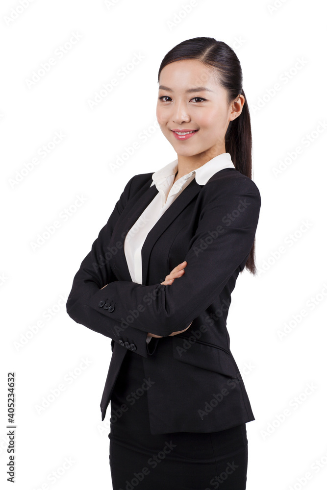 Portrait of a happy young business woman Portrait of a happy young business woman