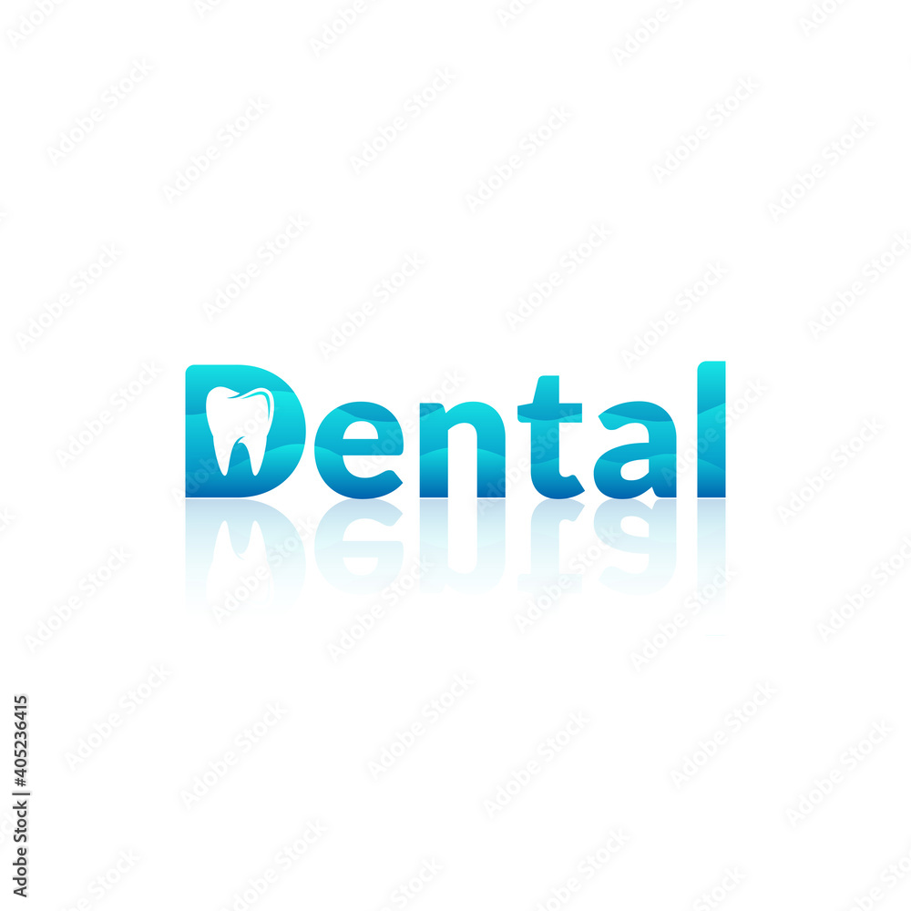 Dental Word mark Logo