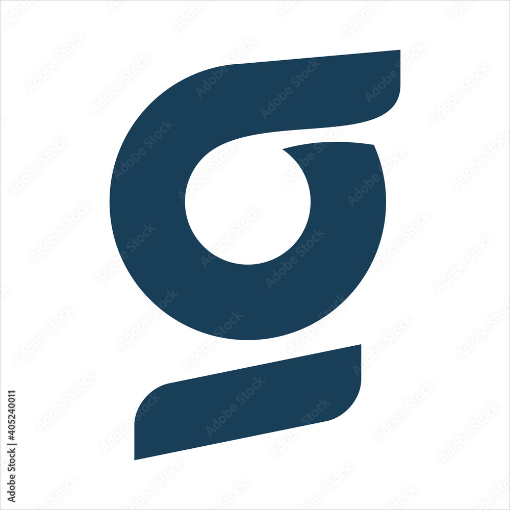 modern letter g logo design